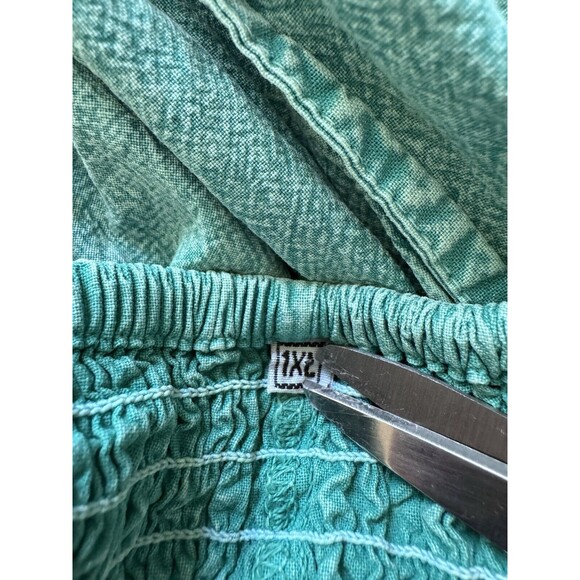 Inca Cottons Women Maxi Dress Babydoll Empire Waist Embroidered 1XL Boho Y2K - Picture 4 of 10